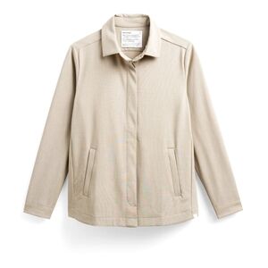Ministry of Supply Velocity Shirt Jacket in Flax size medium